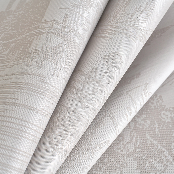 91家纺网 家纺一手货源 找家纺 小牛席业 2026新款【实拍风格】双PE高凉感-托斯卡纳凉感大提花冰丝席席子凉席 香槟