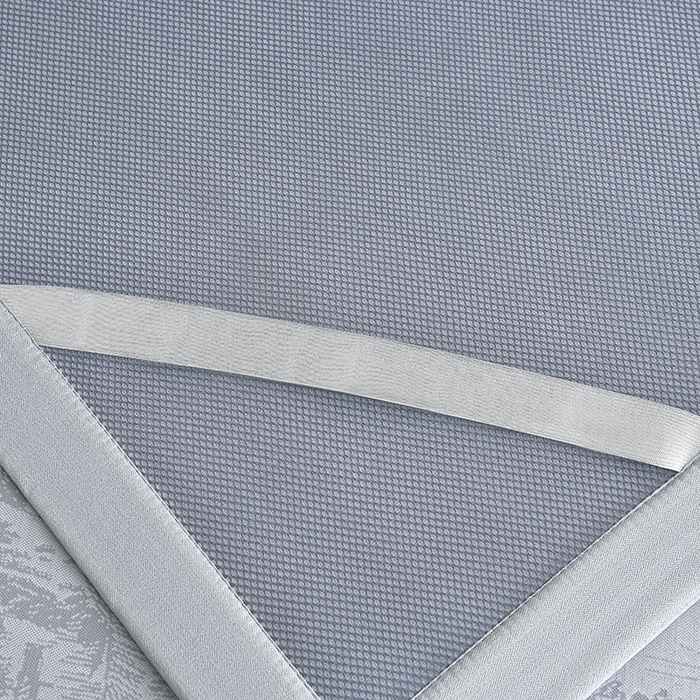 91家纺网 家纺一手货源 找家纺 小牛席业 2026新款【实拍风格】双PE高凉感-托斯卡纳凉感大提花冰丝席席子凉席 灰色