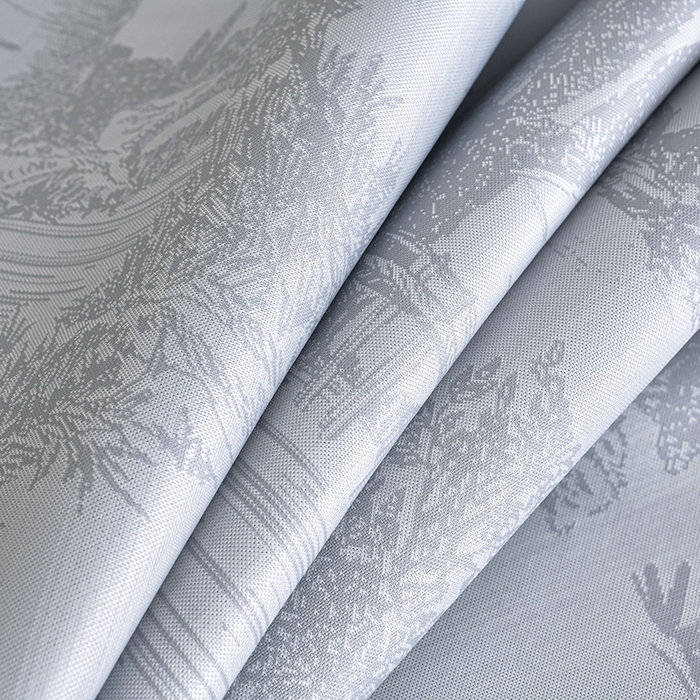 91家纺网 家纺一手货源 找家纺 小牛席业 2026新款【实拍风格】双PE高凉感-托斯卡纳凉感大提花冰丝席席子凉席 灰色