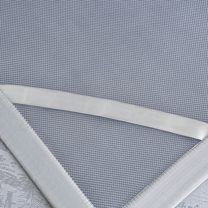 91家纺网 家纺一手货源 找家纺 小牛席业 2026新款【实拍风格】双PE高凉感-托斯卡纳凉感大提花冰丝席席子凉席 灰色