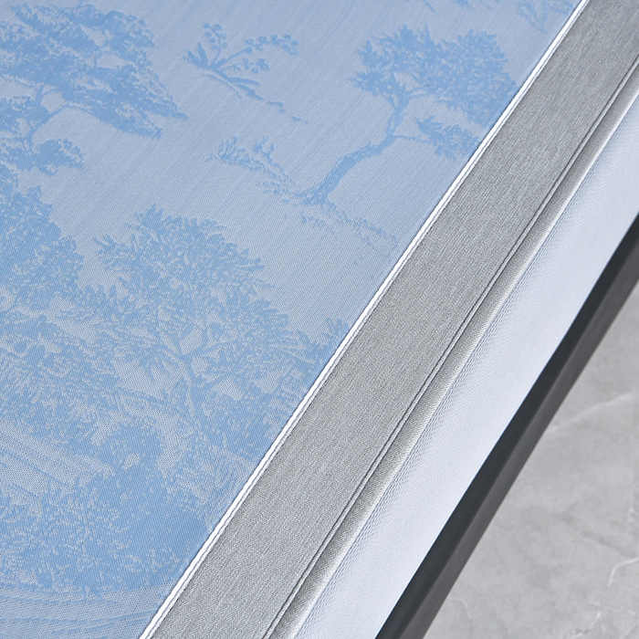 91家纺网 家纺一手货源 找家纺 （总）小牛席业 2026新款【实拍风格】双PE高凉感-托斯卡纳凉感大提花冰丝席席子凉席-床笠款