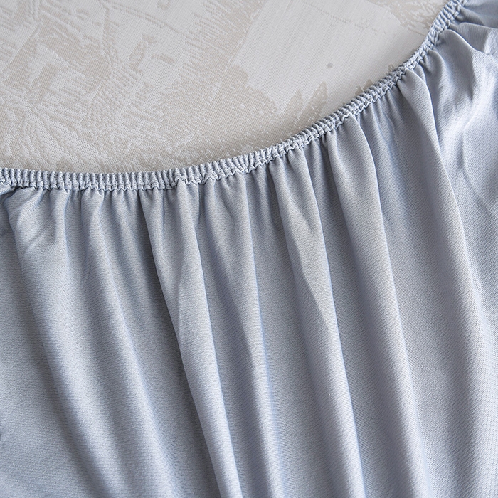 91家纺网 家纺一手货源 找家纺 小牛席业 2026新款【实拍风格】双PE高凉感-托斯卡纳凉感大提花冰丝席席子凉席-床笠款 香槟