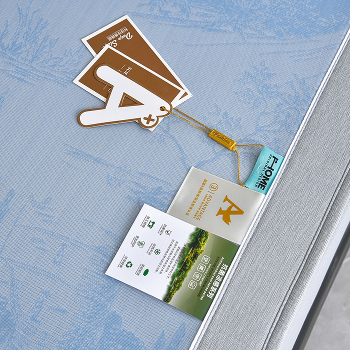 91家纺网 家纺一手货源 找家纺 小牛席业 2026新款【实拍风格】双PE高凉感-托斯卡纳凉感大提花冰丝席席子凉席-床笠款 蓝色