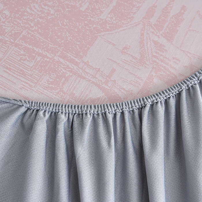 91家纺网 家纺一手货源 找家纺 小牛席业 2026新款【实拍风格】双PE高凉感-托斯卡纳凉感大提花冰丝席席子凉席-床笠款 粉色