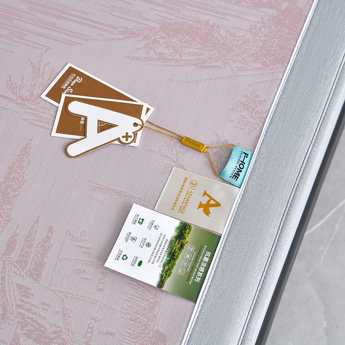 91家纺网 家纺一手货源 找家纺 小牛席业 2026新款【实拍风格】双PE高凉感-托斯卡纳凉感大提花冰丝席席子凉席-床笠款 粉色