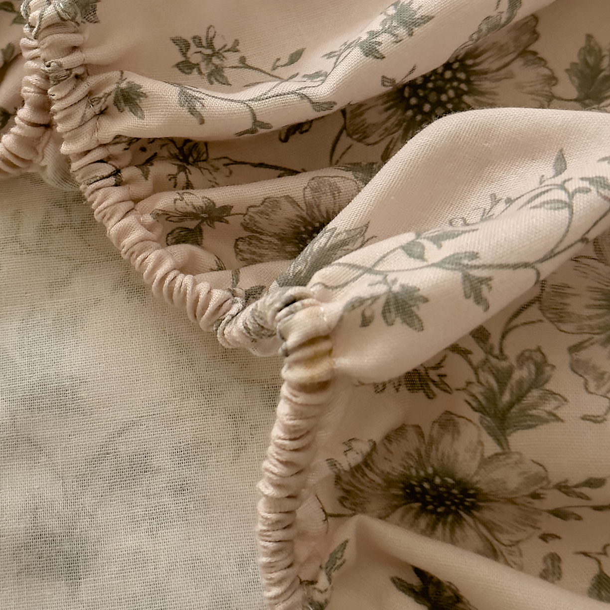 91家纺网 家纺一手货源 找家纺 DoDo 兜兜 2026新款全棉纯棉复古双层纱单品床笠系列（可定做尺寸） 攀枝花