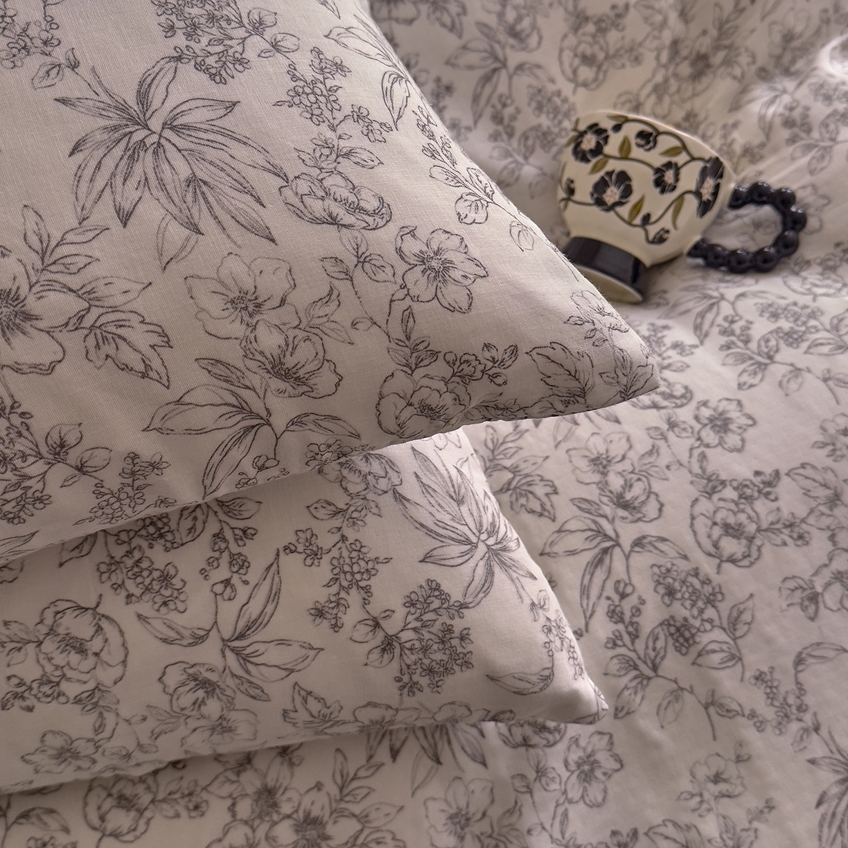 91家纺网 家纺一手货源 找家纺 DoDo 兜兜 2026新款全棉纯棉复古双层纱单品床单系列（可定做尺寸） 睡花间