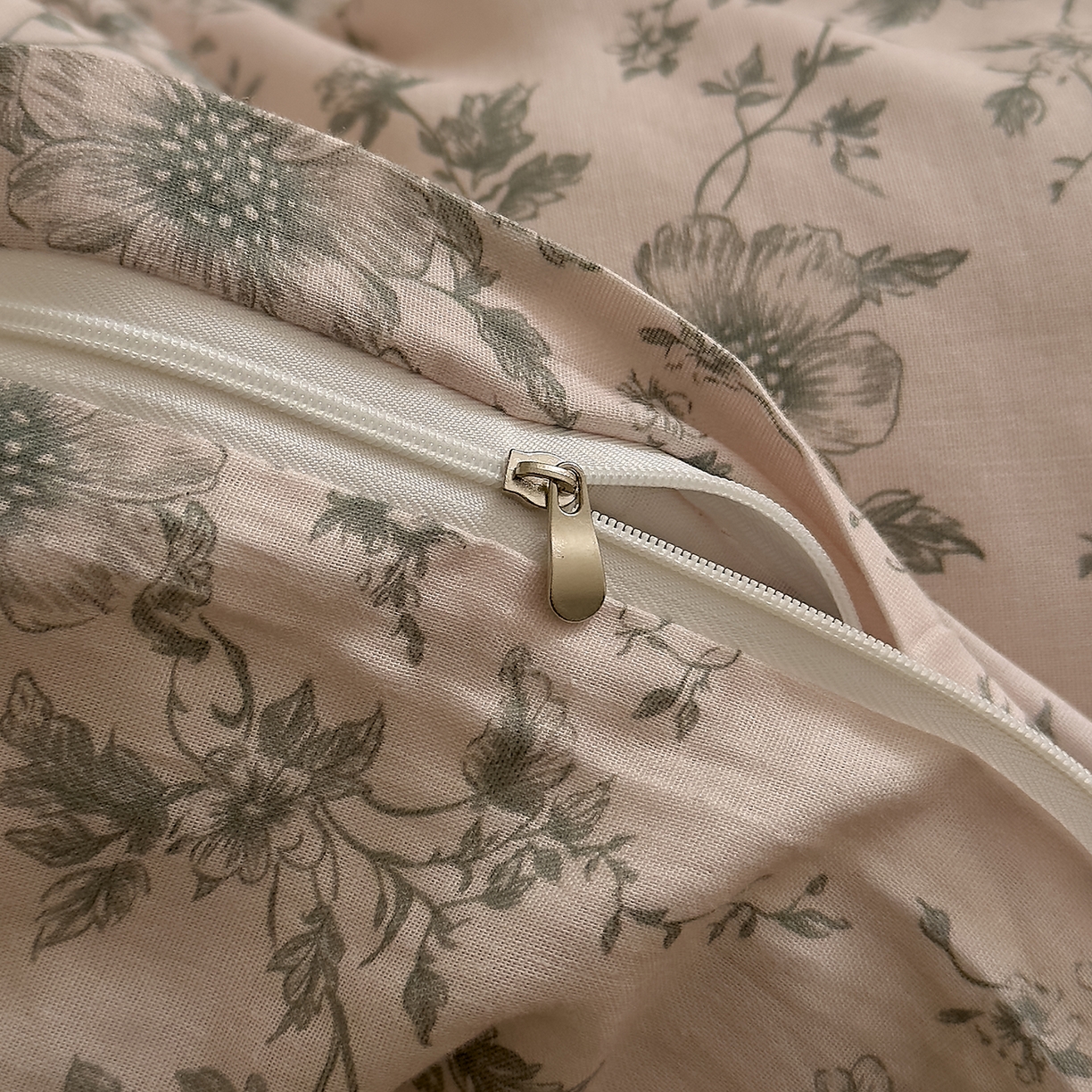 91家纺网 家纺一手货源 找家纺 （总）DoDo 兜兜 2026新款全棉纯棉复古双层纱单品被套系列（可定做尺寸）