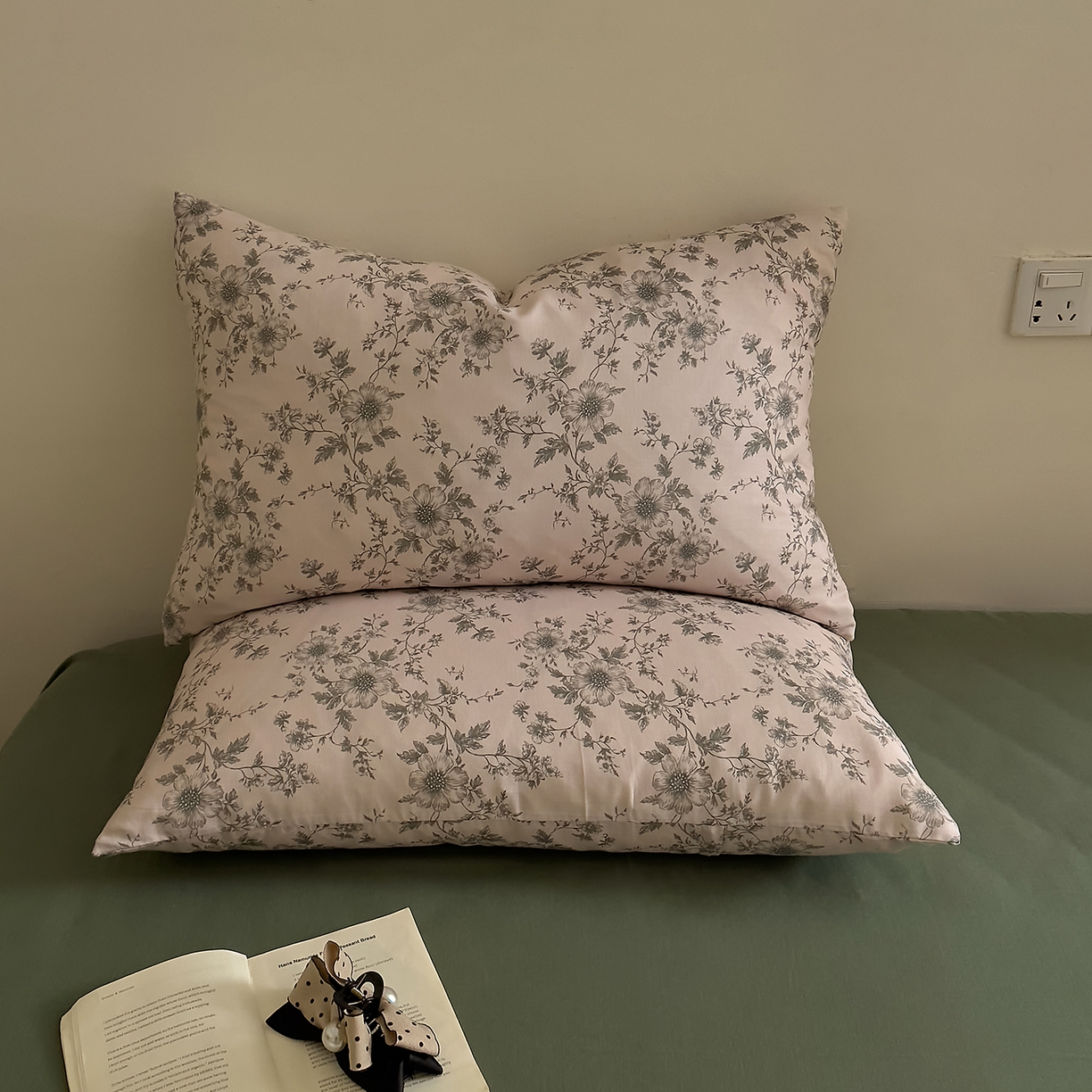 91家纺网 家纺一手货源 找家纺 DoDo 兜兜 2026新款全棉纯棉复古双层纱四件套系列（可定做尺寸） 攀枝花