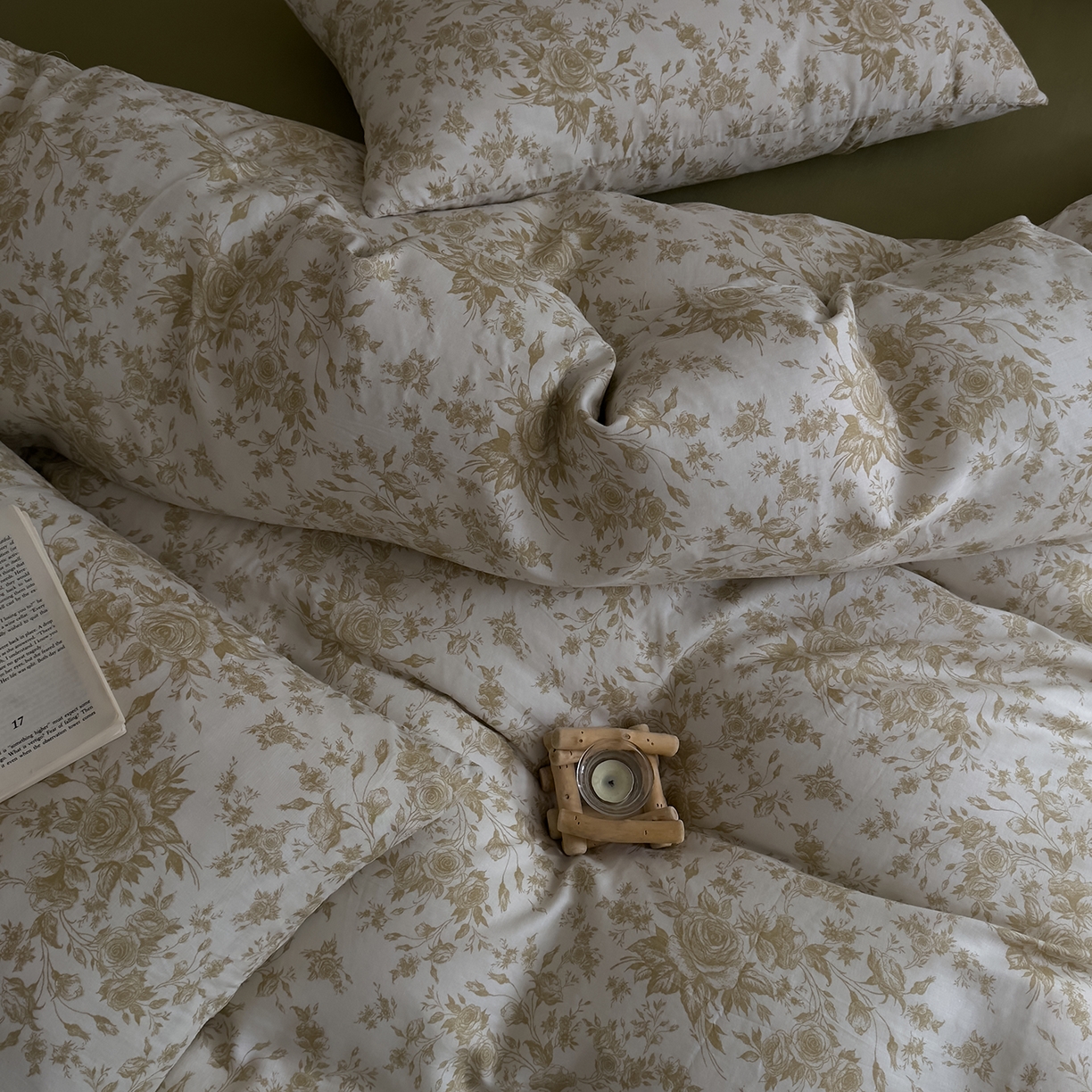 91家纺网 家纺一手货源 找家纺 DoDo 兜兜 2026新款全棉纯棉复古双层纱四件套系列（可定做尺寸） 眠香铺