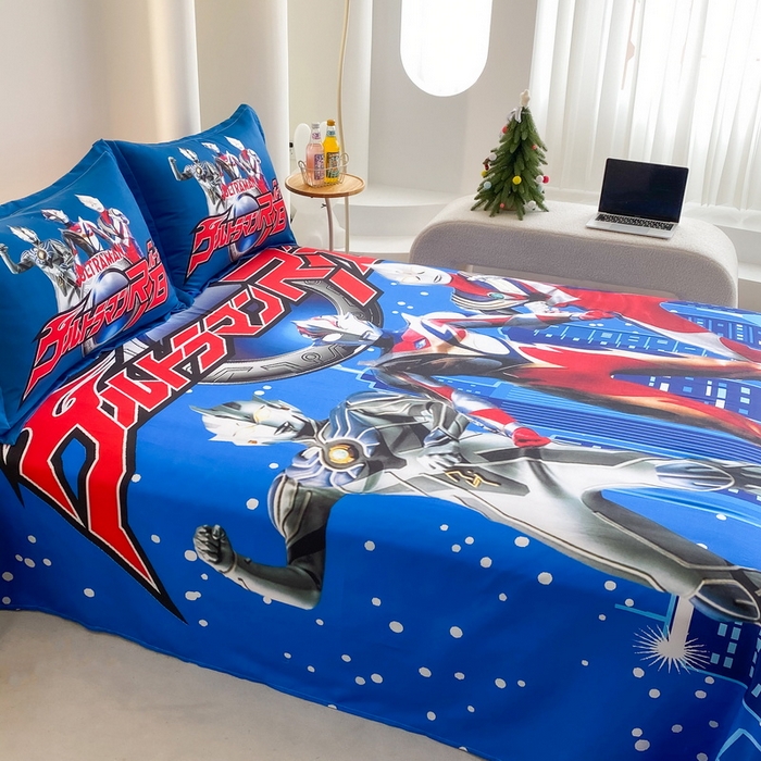 91家纺网 家纺一手货源 找家纺 （总）一电 2026新款卡通床单单件被单学生宿舍被罩三件套单人儿童上下床床单-磨毛床单 第二批