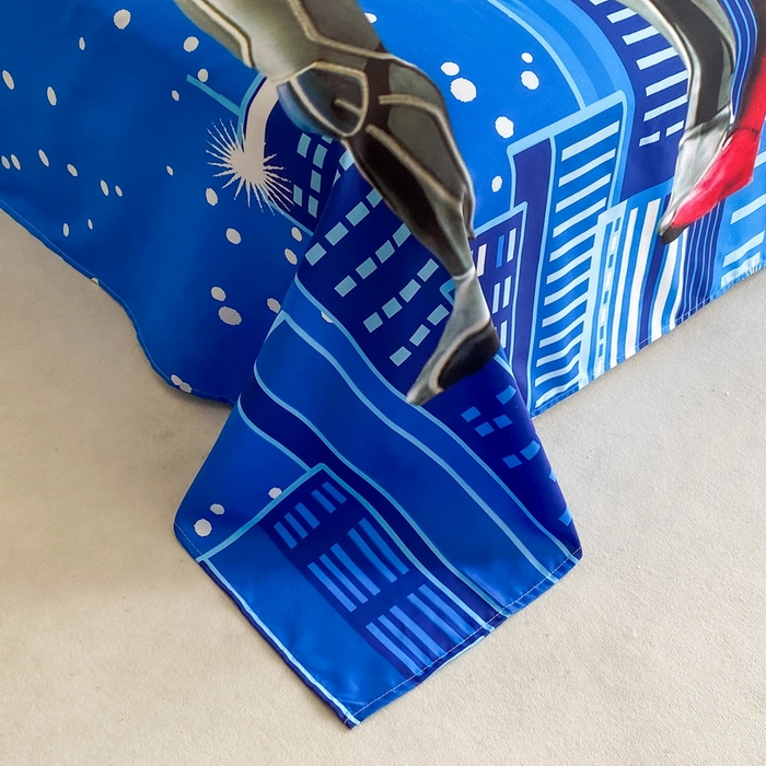 91家纺网 家纺一手货源 找家纺 一电 2026新款卡通床单单件被单学生宿舍被罩三件套单人儿童上下床床单-磨毛床单 第二批 奥特归来