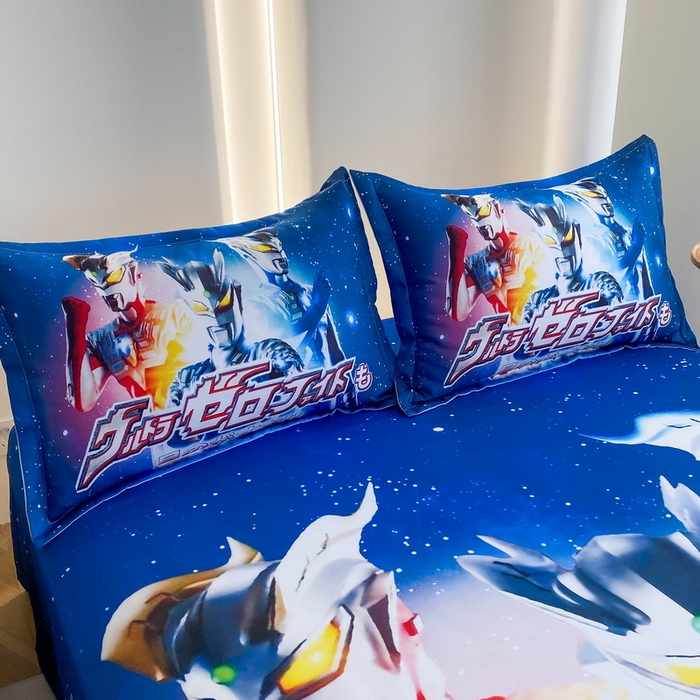 91家纺网 家纺一手货源 找家纺 一电 2026新款卡通床单单件被单学生宿舍被罩三件套单人儿童上下床床单-磨毛床单 第二批 赛罗