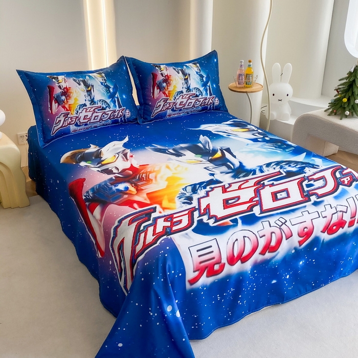 91家纺网 家纺一手货源 找家纺 一电 2026新款卡通床单单件被单学生宿舍被罩三件套单人儿童上下床床单-磨毛床单 第二批 赛罗