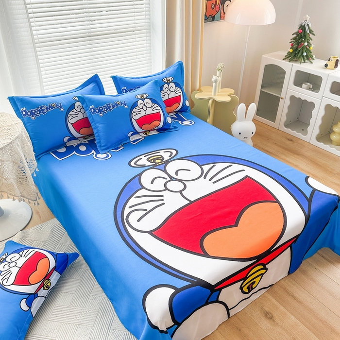 91家纺网 家纺一手货源 找家纺 一电 2026新款卡通床单单件被单学生宿舍被罩三件套单人儿童上下床床单-磨毛床单 第一批 叮当快跑