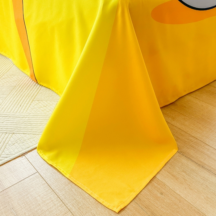 91家纺网 家纺一手货源 找家纺 一电 2026新款卡通床单单件被单学生宿舍被罩三件套单人儿童上下床床单-磨毛床单 第一批 小红帽皮卡丘