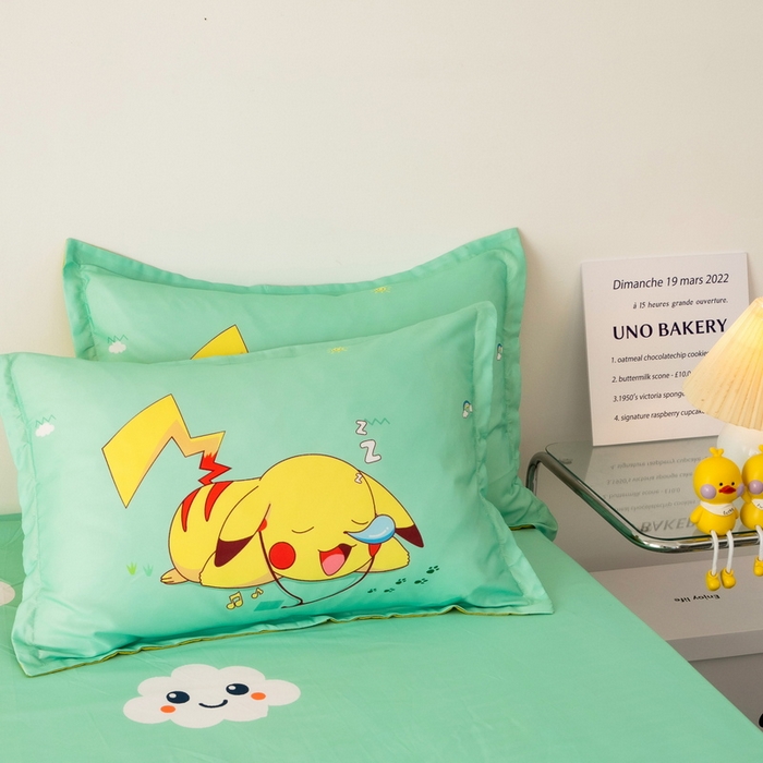 91家纺网 家纺一手货源 找家纺 （总）一电 2026新款跨境电商卡通学生枕头套枕套48x74cm单只件一对装儿童男孩枕皮子-2.磨毛枕套