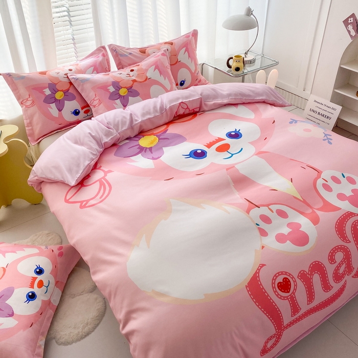 91家纺网 家纺一手货源 找家纺 （总）一电 2026新款卡通被套单件被罩男女儿童学生宿舍单人被单男孩卡幼儿园单人被罩-2.磨毛被套