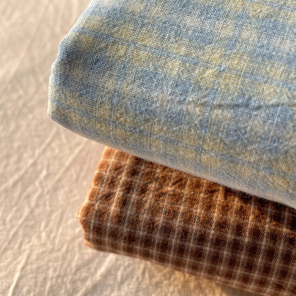 91家纺网 家纺一手货源 找家纺 六巷胡同 2026新款A类全棉纯棉水洗棉色织格子单品床单 床单单件 组合图仅供展示不可下单