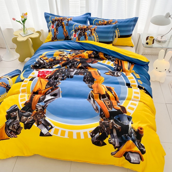 91家纺网 家纺一手货源 找家纺 （总）一电 2026新款卡通被套单件被罩男女儿童学生宿舍单人被单男孩卡幼儿园单人被罩-2.磨毛被套