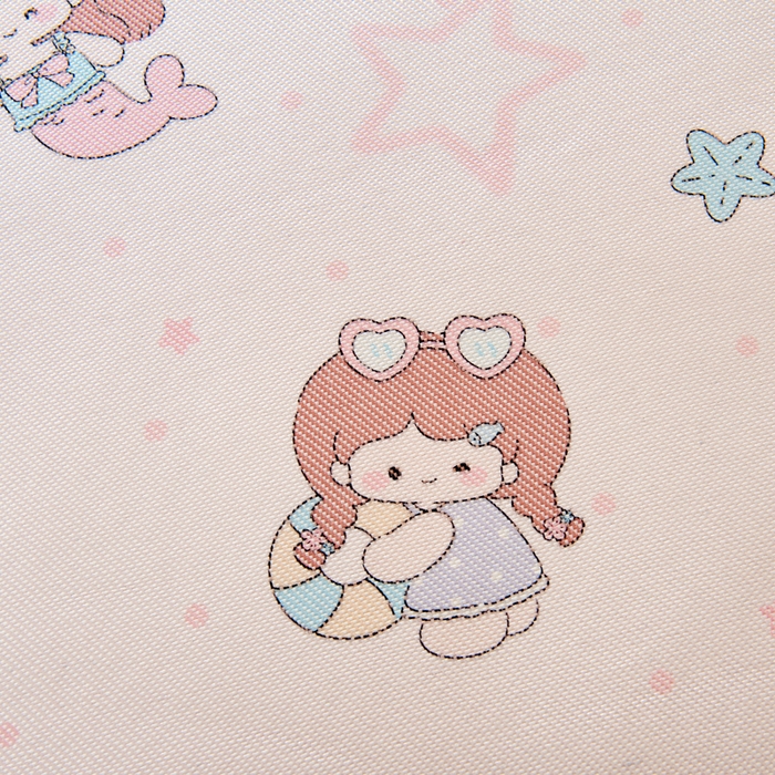 91家纺网 家纺一手货源 找家纺 鱼宝2026新款儿童冰藤席冰丝凉席软席 美人鱼