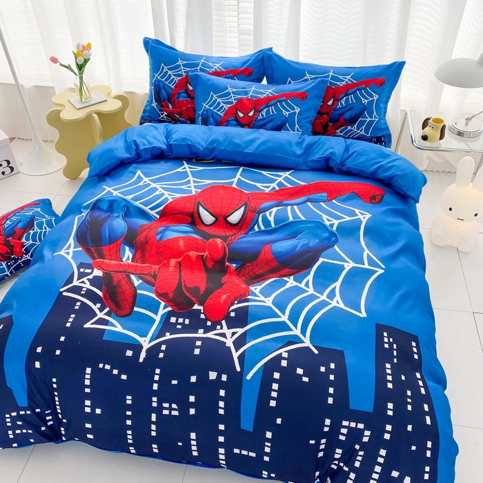 91家纺网 家纺一手货源 找家纺 （总）一电 2026新款卡通被套单件被罩男女儿童学生宿舍单人被单男孩卡幼儿园单人被罩-2.磨毛被套