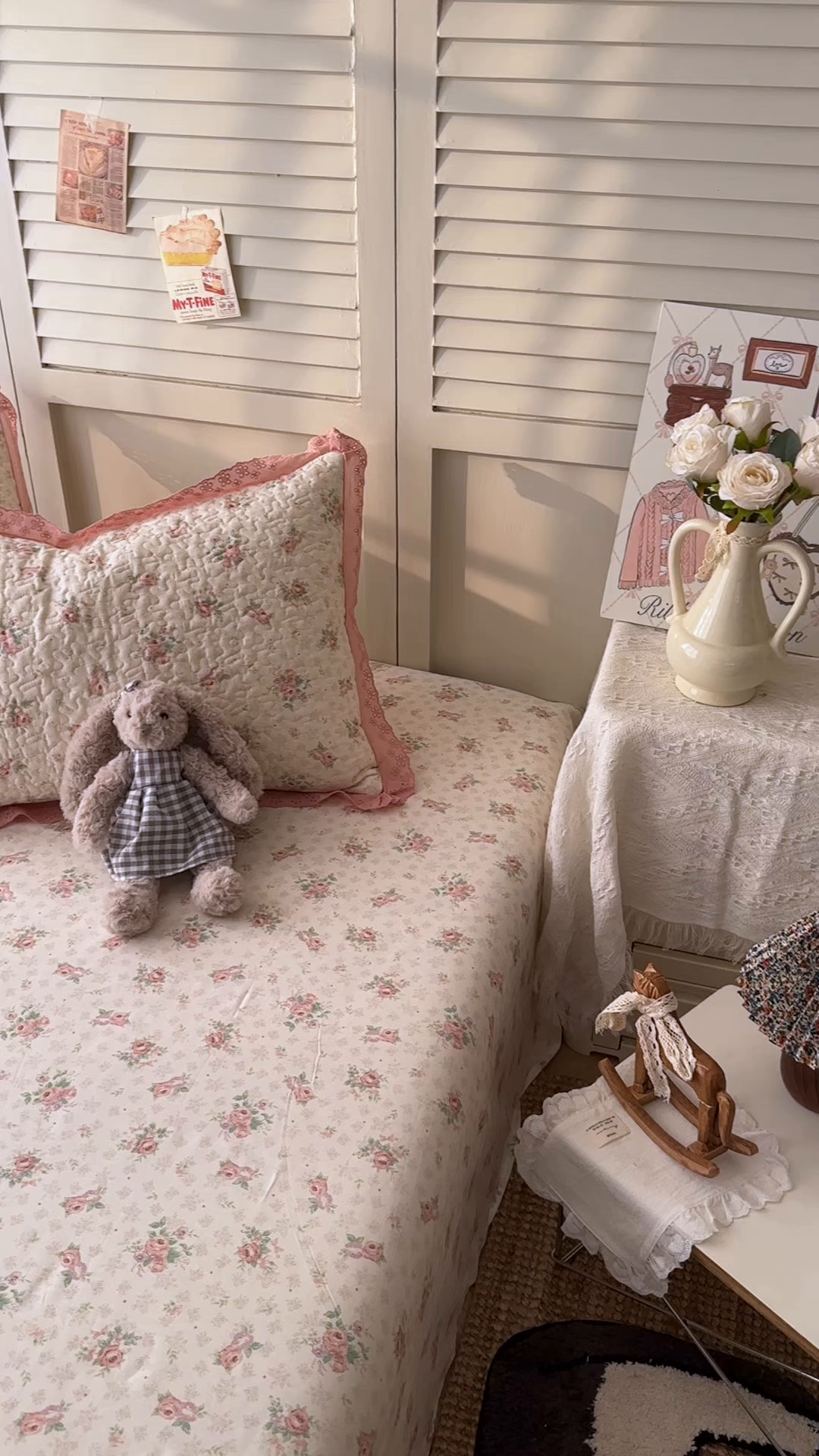 91家纺网 家纺一手货源 找家纺 百寐 2026吸汗防油全棉三层夹棉花边信封加大50*80枕套48*74/40*60枕芯 夹棉-花涧