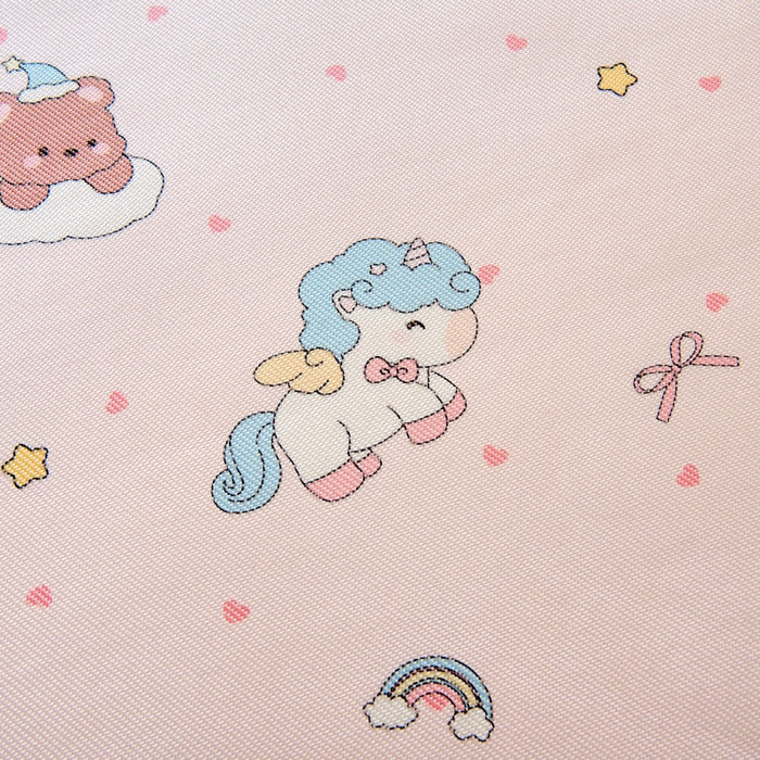 91家纺网 家纺一手货源 找家纺 鱼宝2026新款儿童冰藤席冰丝凉席软席 幸运小马