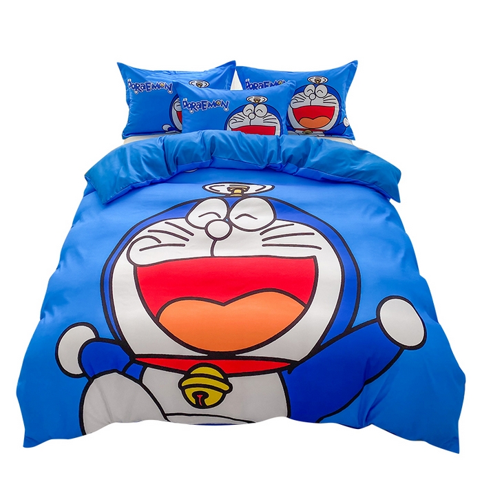 91家纺网 家纺一手货源 找家纺 一电 2026新款卡通被套单件被罩男女儿童学生宿舍单人被单男孩卡幼儿园单人被罩-2.磨毛被套 叮当快跑