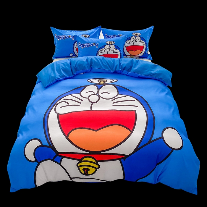 91家纺网 家纺一手货源 找家纺 一电 2026新款卡通被套单件被罩男女儿童学生宿舍单人被单男孩卡幼儿园单人被罩-2.磨毛被套 叮当快跑