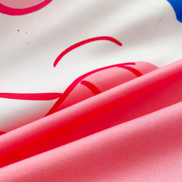 91家纺网 家纺一手货源 找家纺 一电 2026新款卡通被套单件被罩男女儿童学生宿舍单人被单男孩卡幼儿园单人被罩-2.磨毛被套 花朵狐