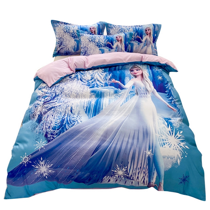 91家纺网 家纺一手货源 找家纺 一电 2026新款卡通被套单件被罩男女儿童学生宿舍单人被单男孩卡幼儿园单人被罩-2.磨毛被套 皇后