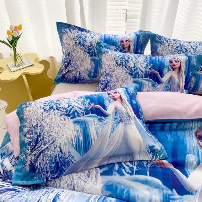 91家纺网 家纺一手货源 找家纺 一电 2026新款卡通被套单件被罩男女儿童学生宿舍单人被单男孩卡幼儿园单人被罩-2.磨毛被套 皇后