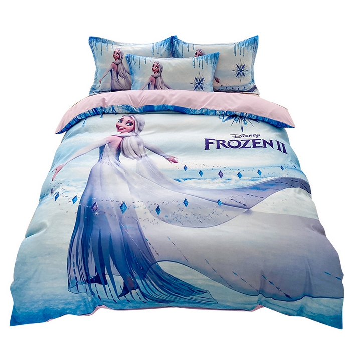 91家纺网 家纺一手货源 找家纺 一电 2026新款卡通被套单件被罩男女儿童学生宿舍单人被单男孩卡幼儿园单人被罩-2.磨毛被套 女王