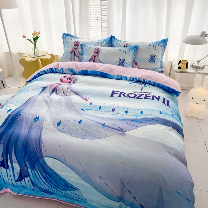 91家纺网 家纺一手货源 找家纺 一电 2026新款卡通被套单件被罩男女儿童学生宿舍单人被单男孩卡幼儿园单人被罩-2.磨毛被套 女王