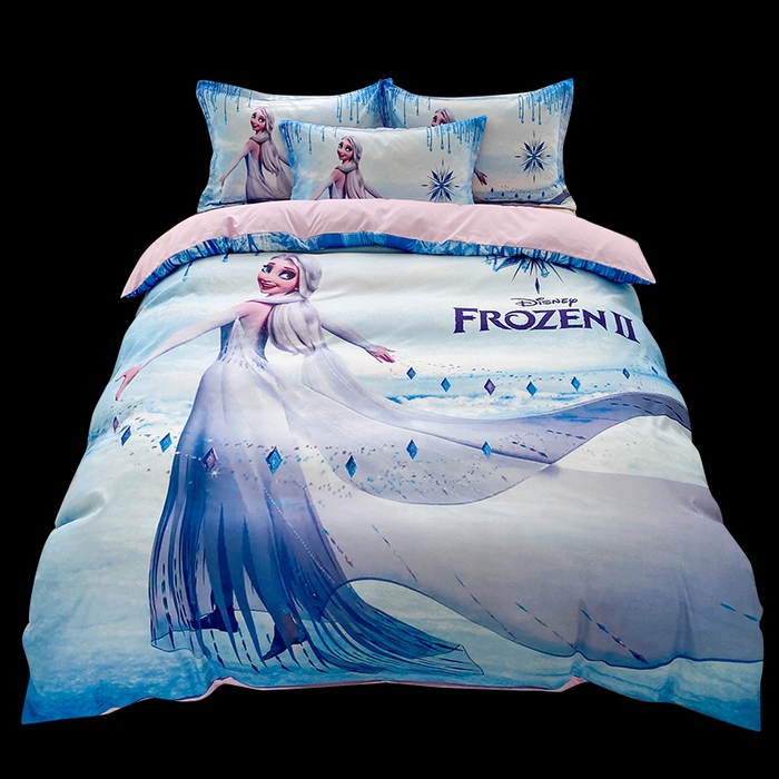 91家纺网 家纺一手货源 找家纺 一电 2026新款卡通被套单件被罩男女儿童学生宿舍单人被单男孩卡幼儿园单人被罩-2.磨毛被套 女王