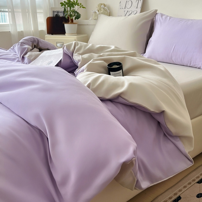 91家纺网 家纺一手货源 找家纺 （总）耀悦家纺 2026春夏新款60支纯棉四件套长绒棉全棉纯棉四件套床单被套枕套