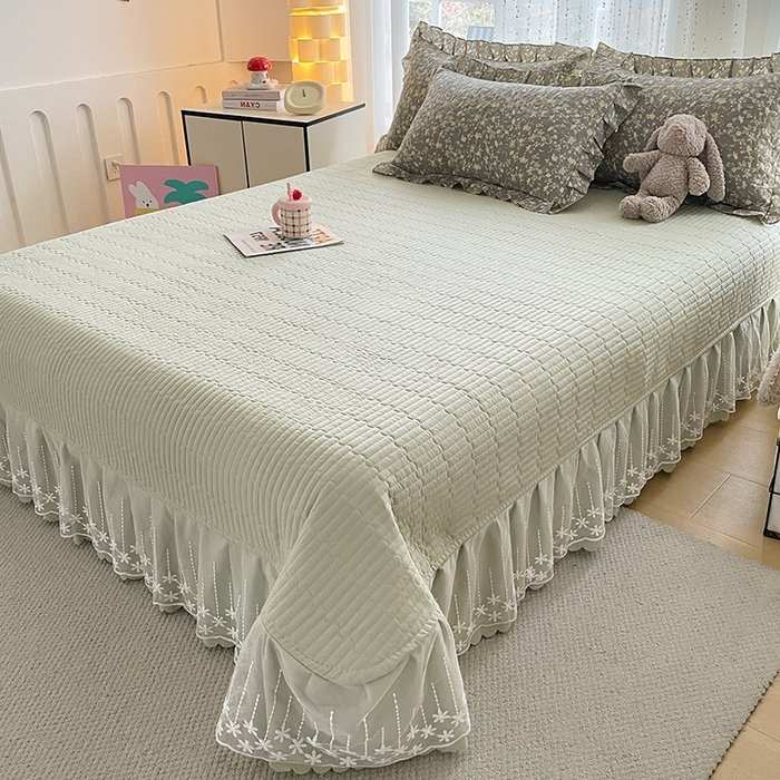 91家纺网 家纺一手货源 找家纺 （总）艺慕家纺 2026新款AB版床盖四件套