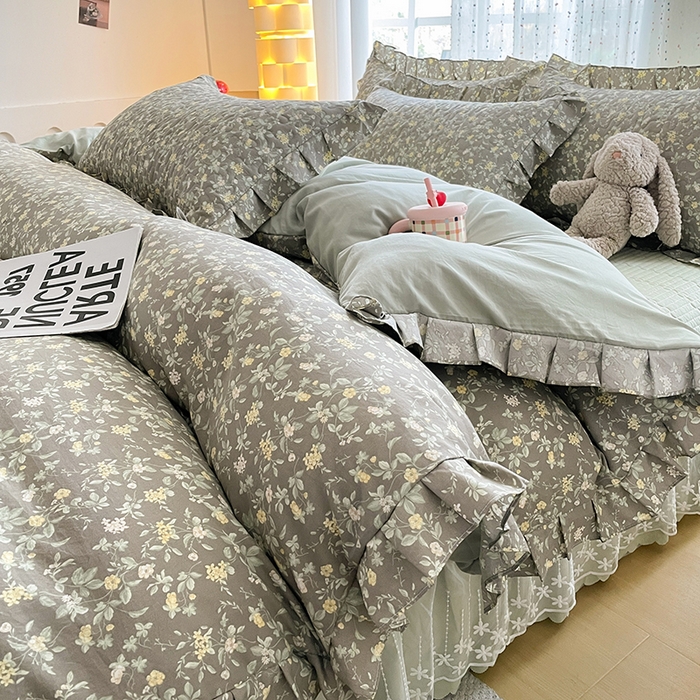 91家纺网 家纺一手货源 找家纺 （总）艺慕家纺 2026新款AB版床盖四件套