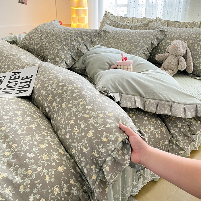 91家纺网 家纺一手货源 找家纺 （总）艺慕家纺 2026新款AB版床盖四件套