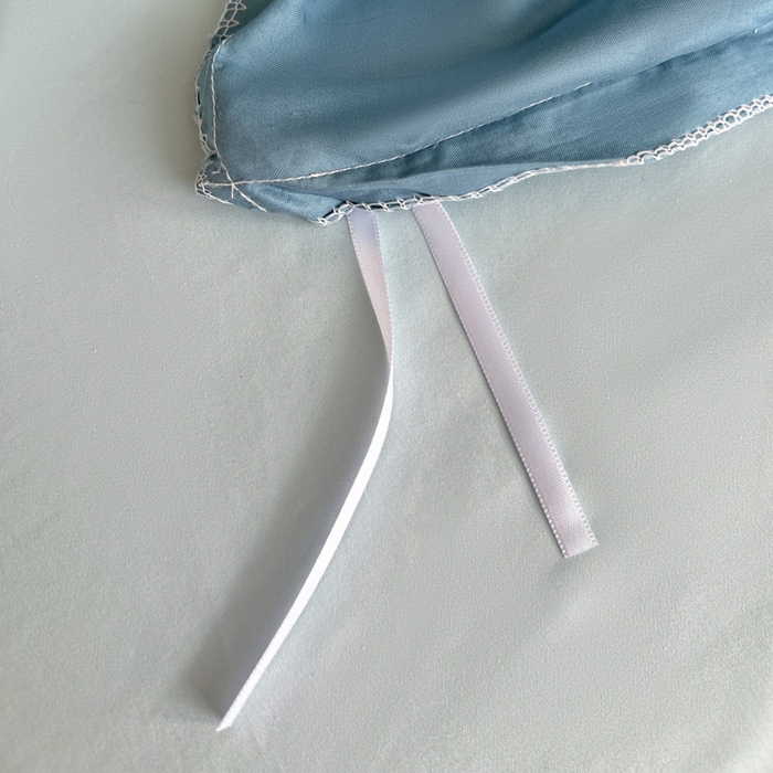 91家纺网 家纺一手货源 找家纺 耀悦家纺 2026春夏新款60支纯棉四件套长绒棉全棉纯棉四件套床单被套枕套 深海蓝+海盐蓝