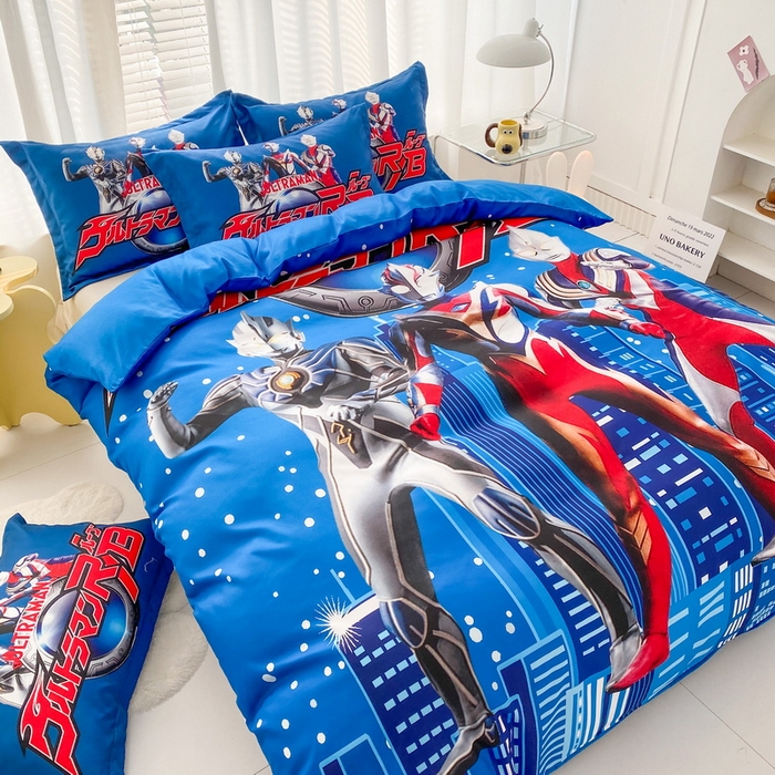 91家纺网 家纺一手货源 找家纺 （总）一电 2026新款卡通被套单件被罩男女儿童学生宿舍单人被单男孩卡幼儿园单人被罩-1.磨毛被套