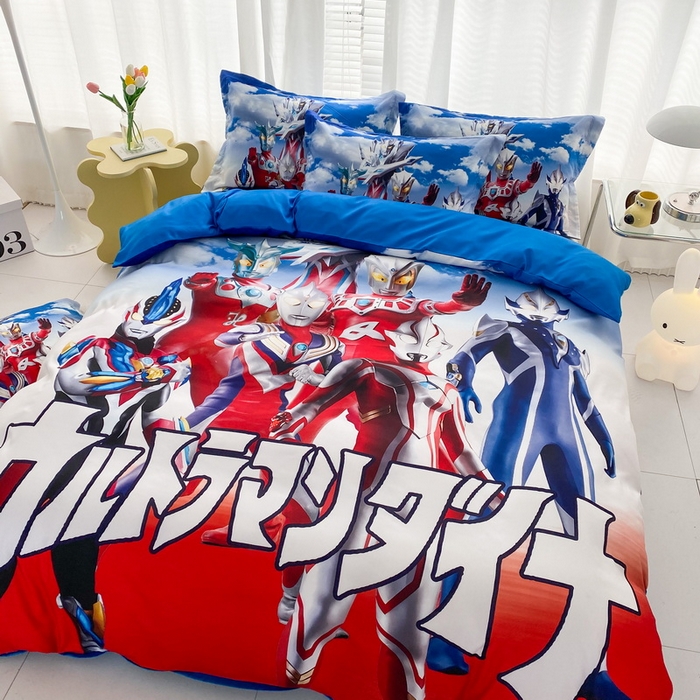 91家纺网 家纺一手货源 找家纺 （总）一电 2026新款卡通被套单件被罩男女儿童学生宿舍单人被单男孩卡幼儿园单人被罩-1.磨毛被套