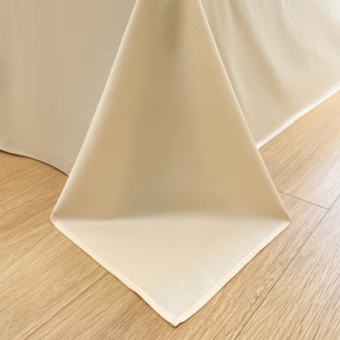 91家纺网 家纺一手货源 找家纺 耀悦家纺 2026春夏新款60支纯棉四件套长绒棉全棉纯棉四件套床单被套枕套 暖阳黄