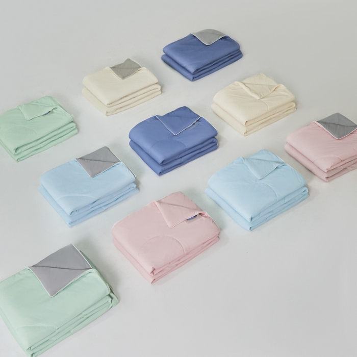 库里梦家纺 2026春夏新款网红直播爆款A类锦氨深海水藻凉感被夏凉被空调被 组合图仅供展示不可下单