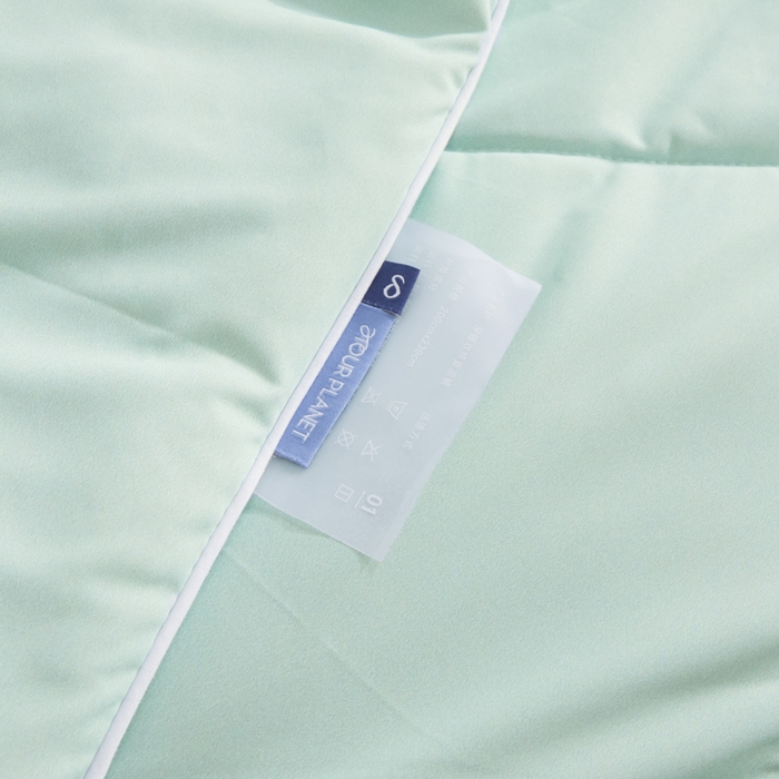 91家纺网 家纺一手货源 找家纺 库里梦家纺 2026春夏新款网红直播爆款A类锦氨深海水藻凉感被夏凉被空调被 水波绿