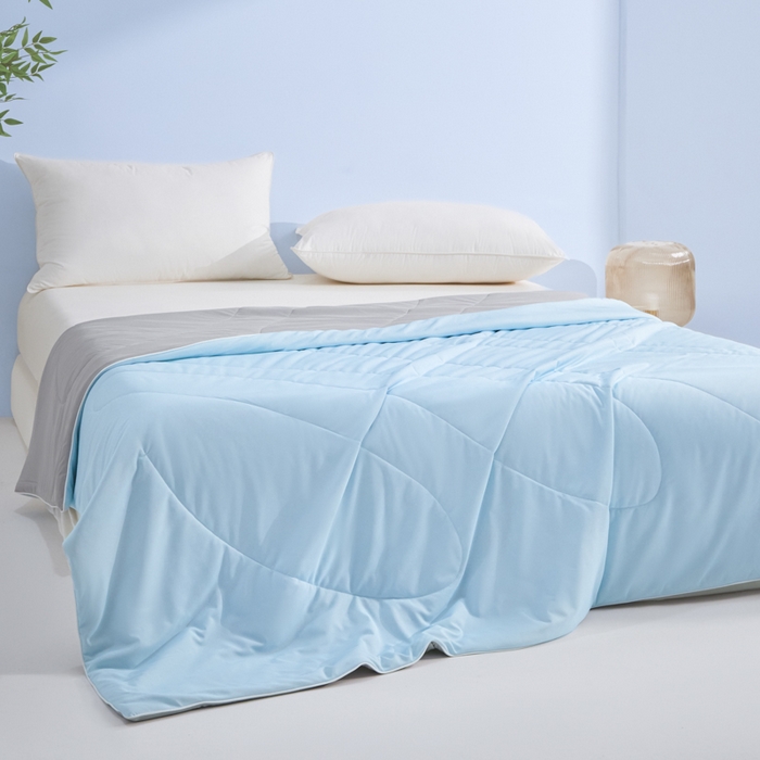 91家纺网 家纺一手货源 找家纺 （总）库里梦家纺 2026春夏新款网红直播爆款A类锦氨深海水藻凉感被夏凉被空调被