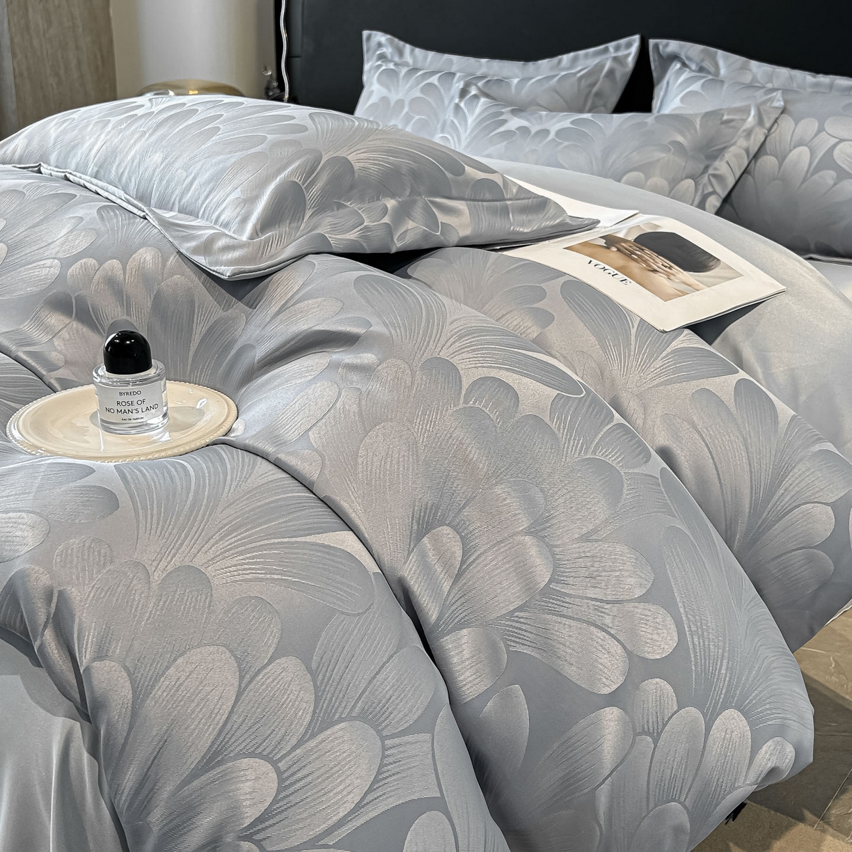 91家纺网 家纺一手货源 找家纺 （总）金阳光家纺 2026新款A类简奢款水洗真丝天丝亮丝提花四件套