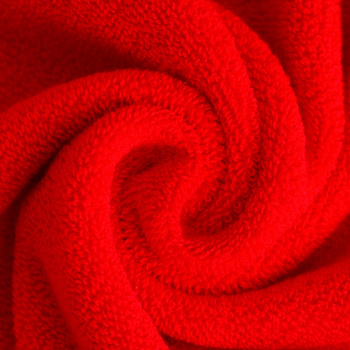 91家纺网 家纺一手货源 找家纺 朴尔家纺-毛巾被 2026新款全棉纯棉红色系喜庆婚庆伴手礼新婚回礼绣花毛巾-场景二 好事成双 35x75cm毛巾