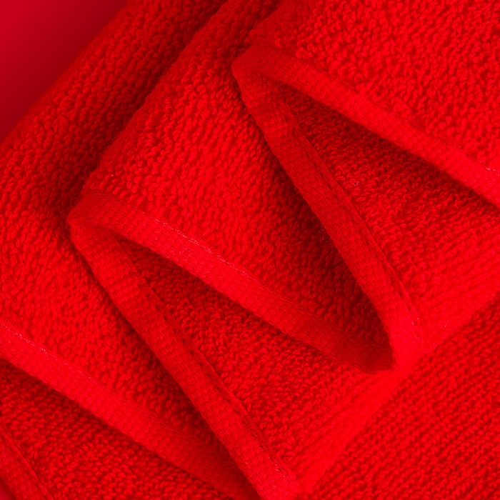 91家纺网 家纺一手货源 找家纺 朴尔家纺-毛巾被 2026新款全棉纯棉红色系喜庆婚庆伴手礼新婚回礼绣花毛巾-场景二 好合百年 35x75cm毛巾